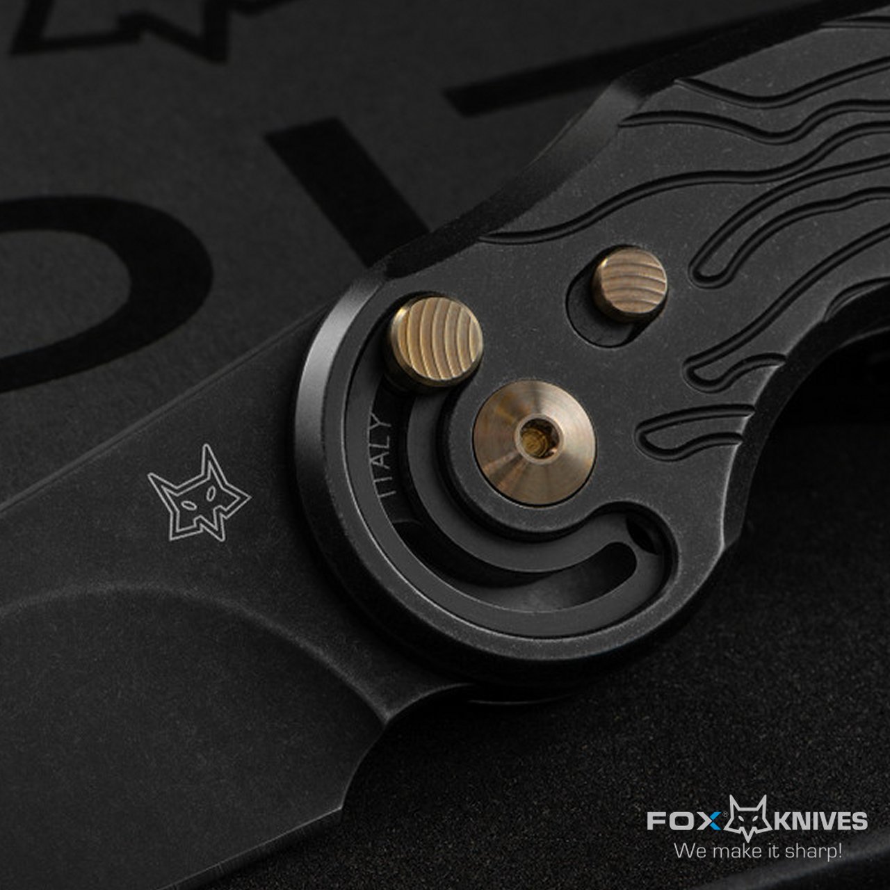 Coltello Fox Jupiter chiudibile Titanium Bronze FX-555 TIBR - immagine 7