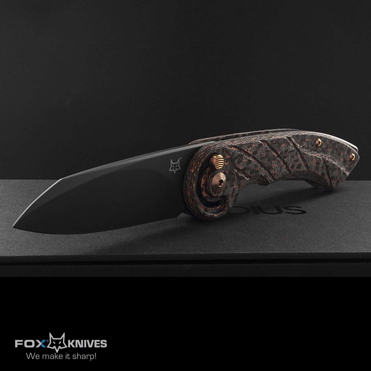 Coltello Fox Radius chiudibile Snake Skin FX-550 CFB - immagine 5