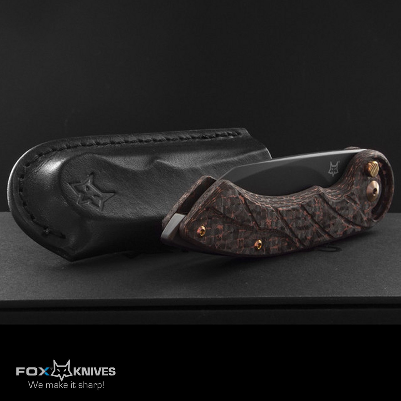 Coltello Fox Radius chiudibile Snake Skin FX-550 CFB - immagine 6