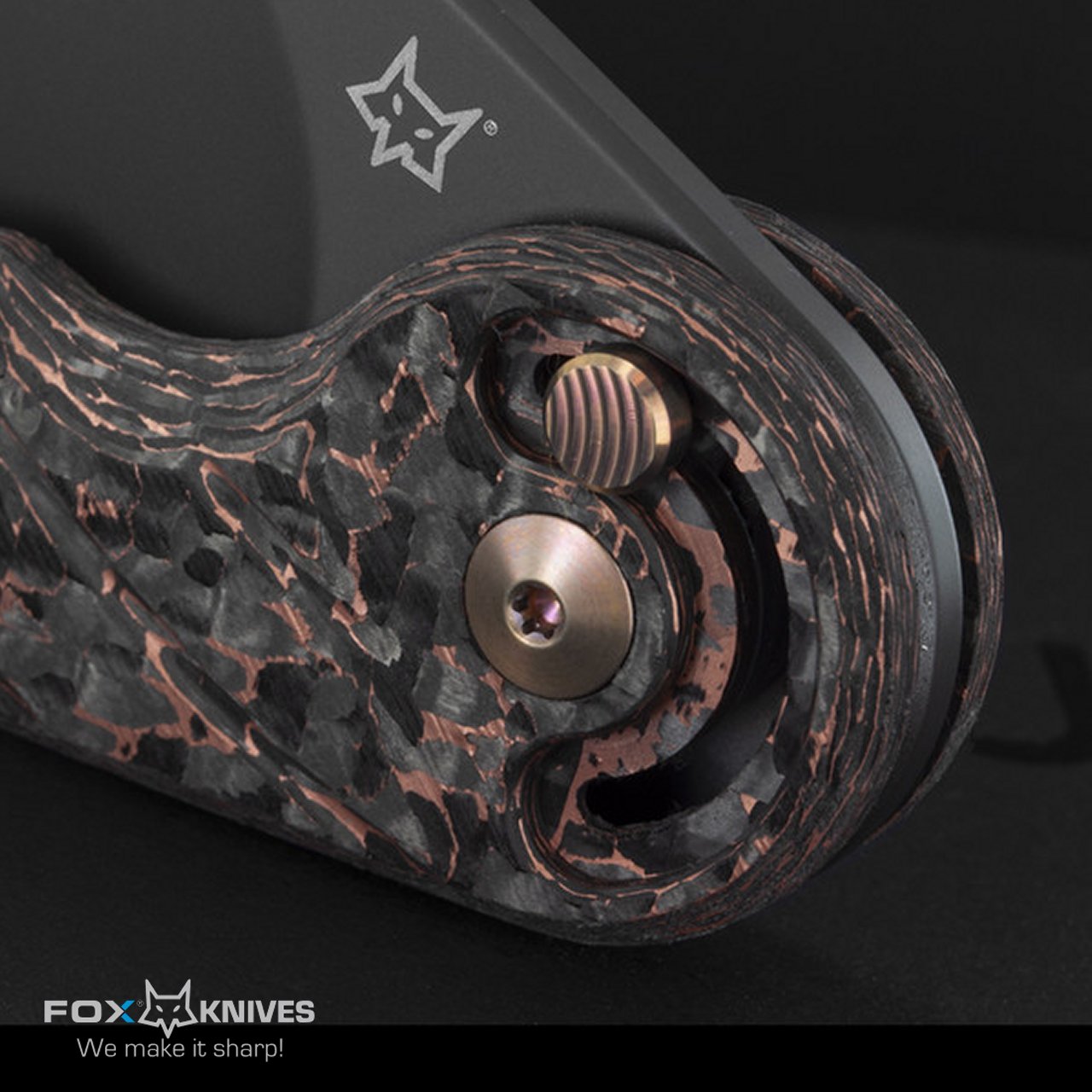 Coltello Fox Radius chiudibile Snake Skin FX-550 CFB - immagine 7