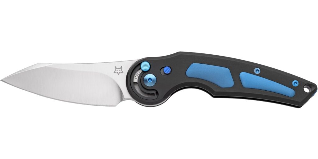 Coltello Fox Jupiter chiudibile Titanium Blu FX-555 TIBL