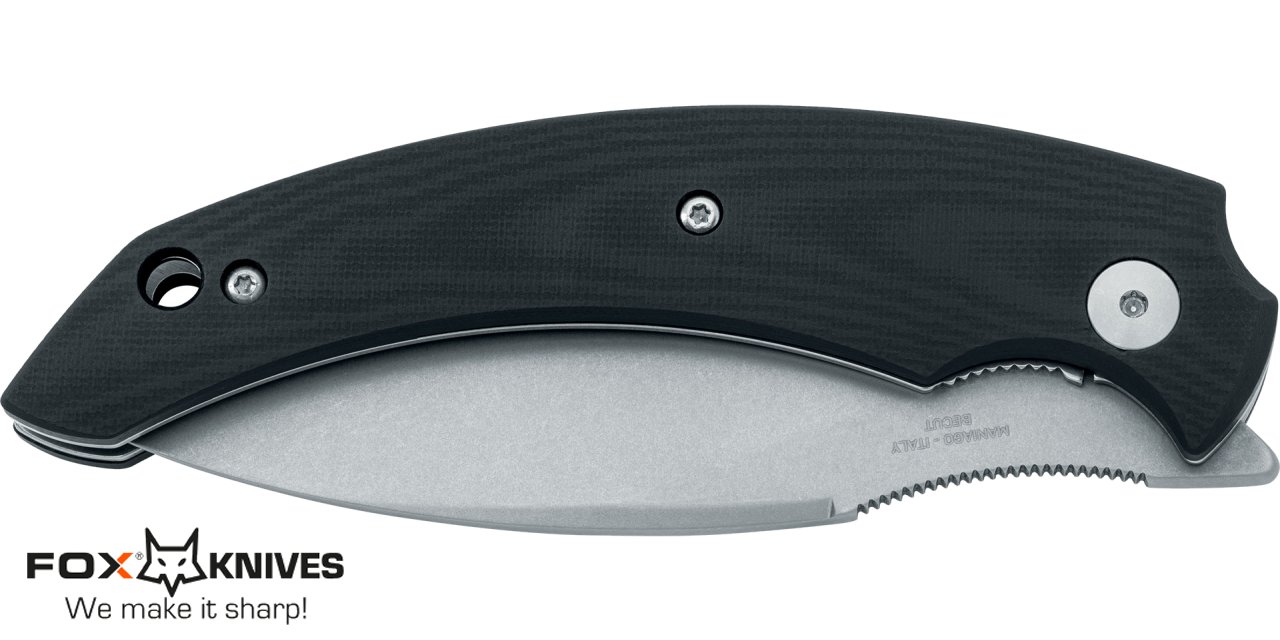 Coltello Fox Honos chiudibile G10 Black FX-538 G10B - immagine 3