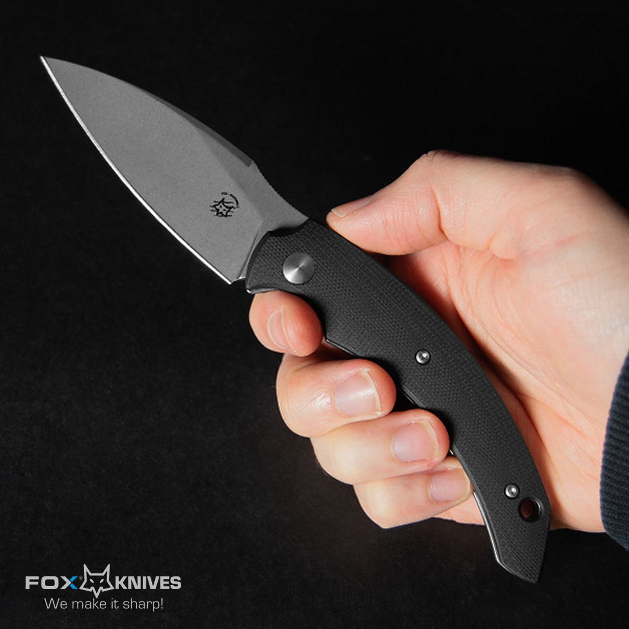 Coltello Fox Honos chiudibile G10 Black FX-538 G10B - immagine 6