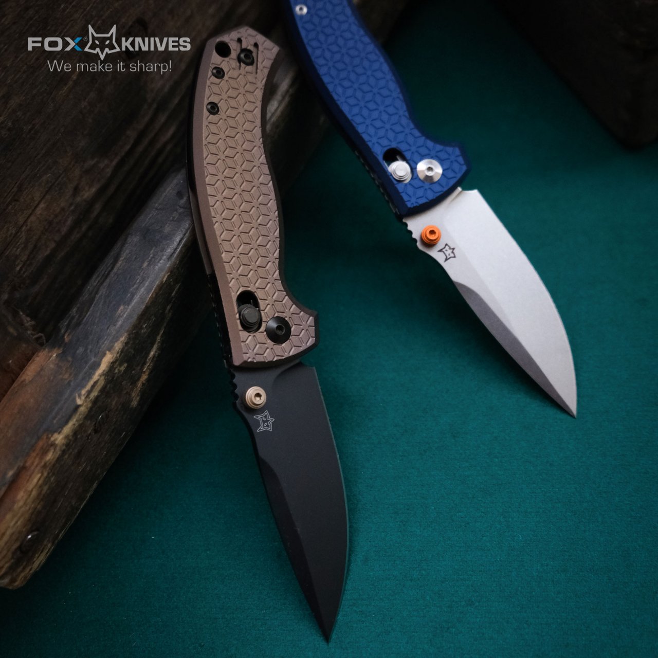 Coltello Fox Anzu chiudibile Bronze FX-560 ALBR - immagine 5