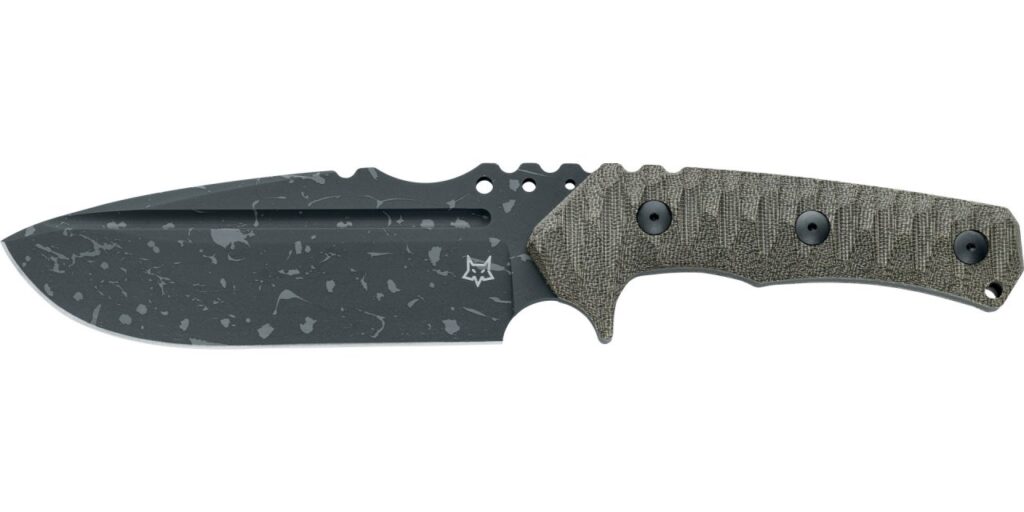 Coltello Fox Uro lama fissa Micarta verde FX-623 ODA