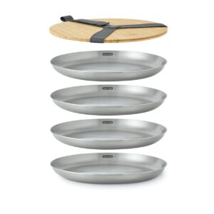 Set stainless steel plate Black+Blum OLPLATE001