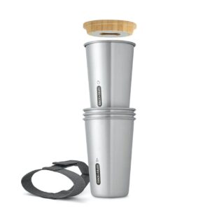 Set stainless steel Cup Black+Blum OLCUP001