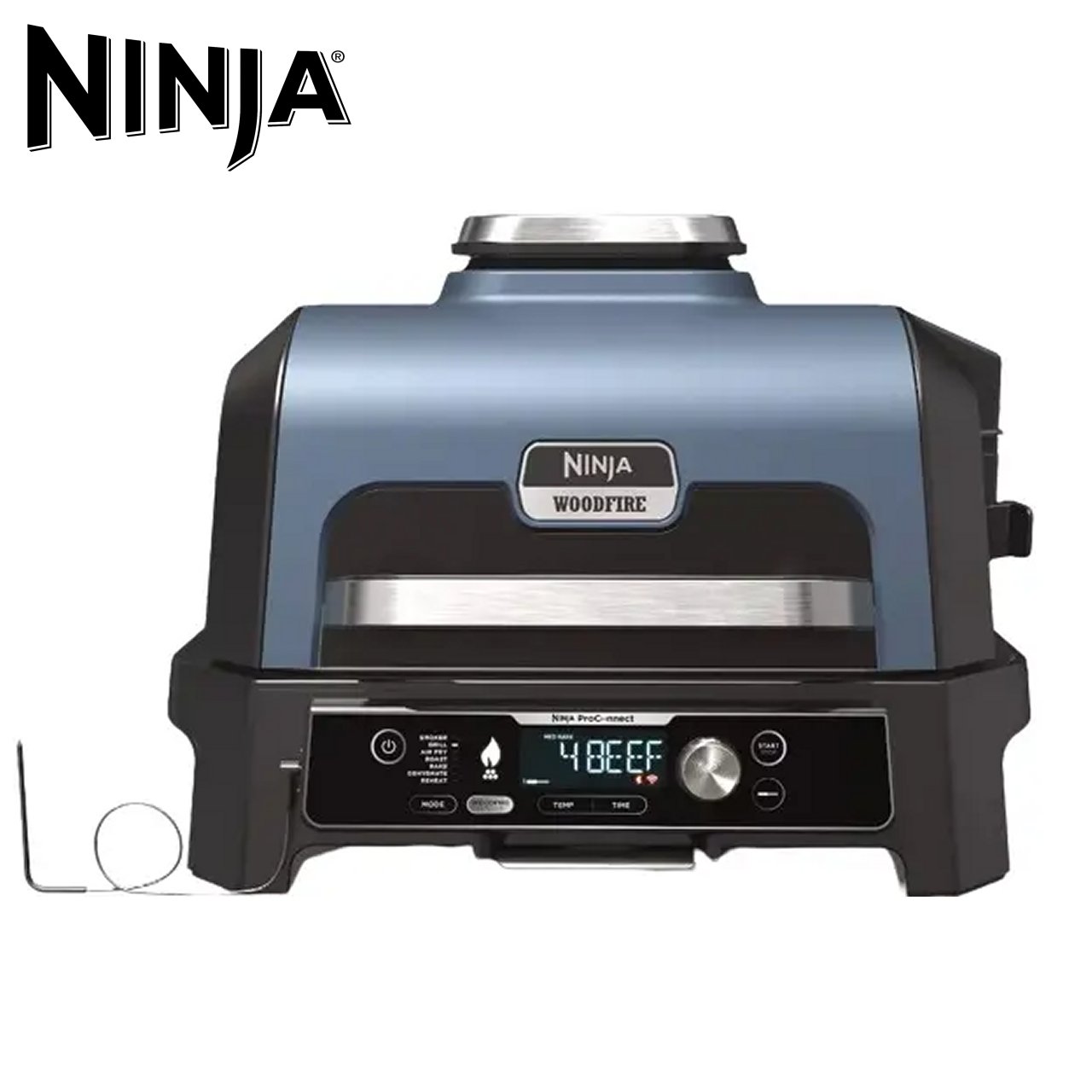 Barbecue ellettrico Ninja Woosdire Pro XL con affumicatore OG901EU - immagine 2