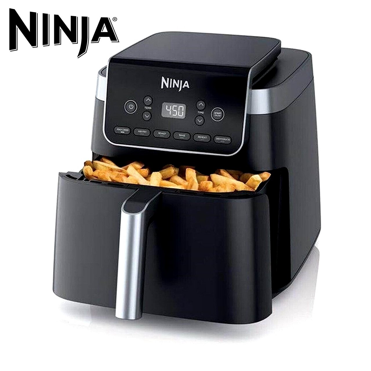 Friggitrice ad aria Ninja Max Pro da 6,2 Lt AF180EU - immagine 4