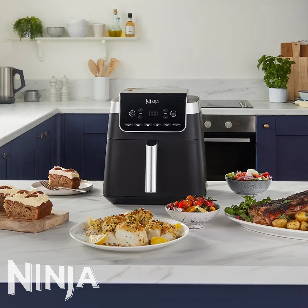 Friggitrice ad aria Ninja Max Pro da 6,2 Lt AF180EU - immagine 5