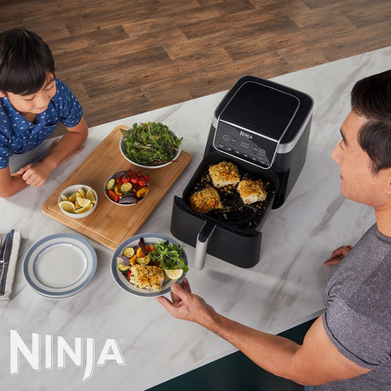 Friggitrice ad aria Ninja Max Pro da 6,2 Lt AF180EU - immagine 8