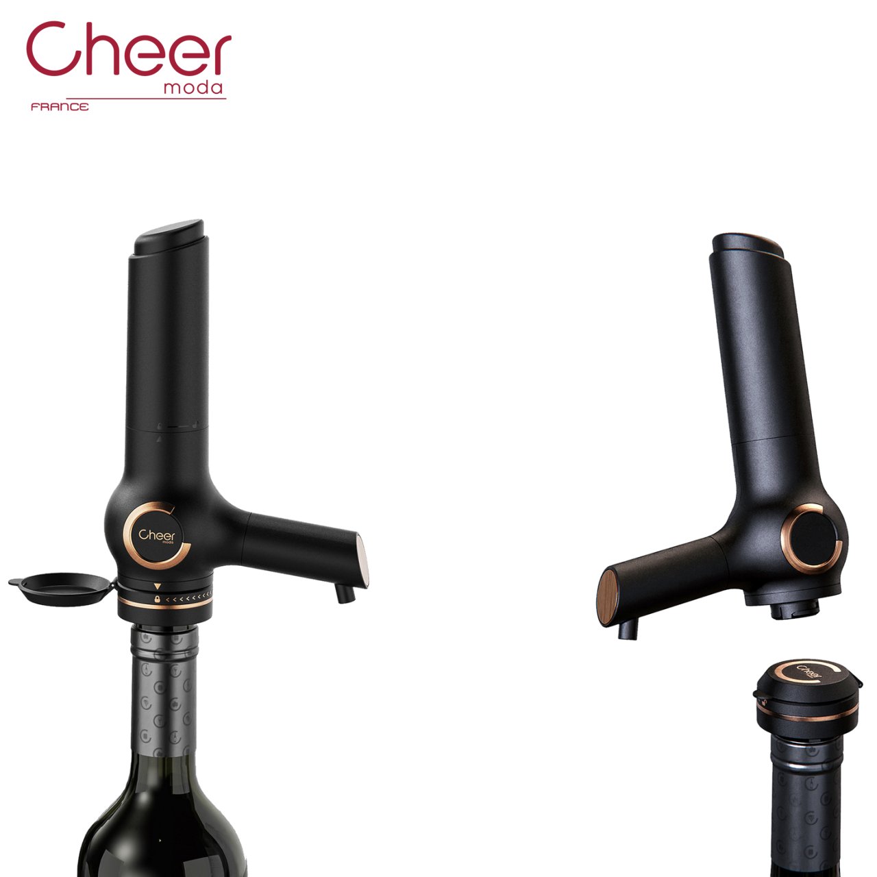 Sistema conservazione vino Connoisseur Cheer Moda CH23000 - immagine 5