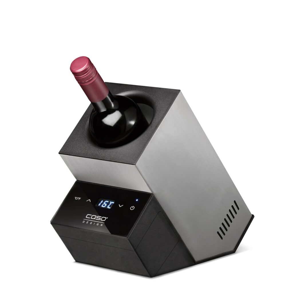 Raffreddatore di vino Caso Design WineCase Deluxe Inox CSO 00616