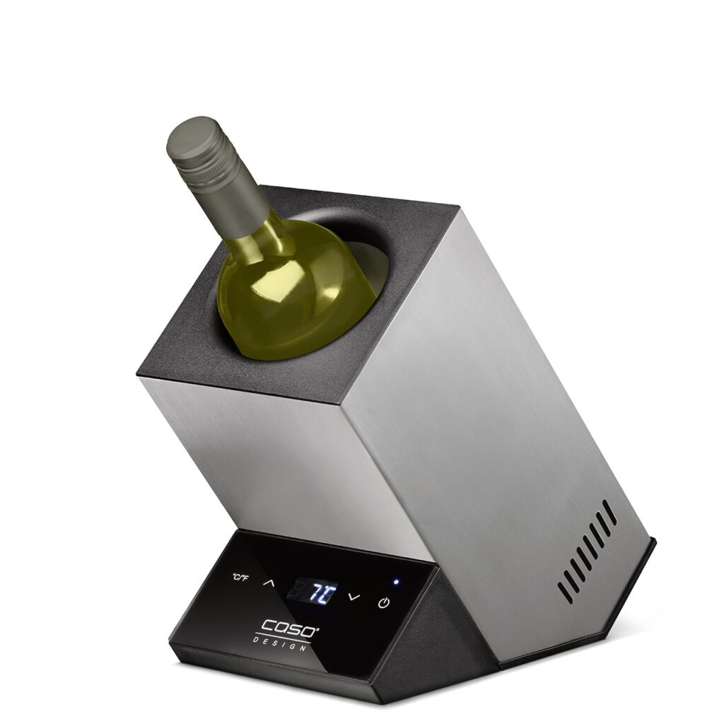 Raffreddatore di vino Caso Design WineCaseOne Inox CSO 00611