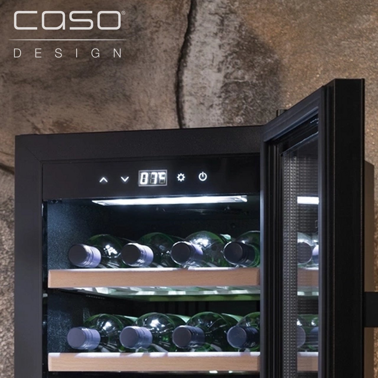 Cantinetta frigo Caso Design WineExclusive 38 Falstaff CSO 00721 - immagine 5