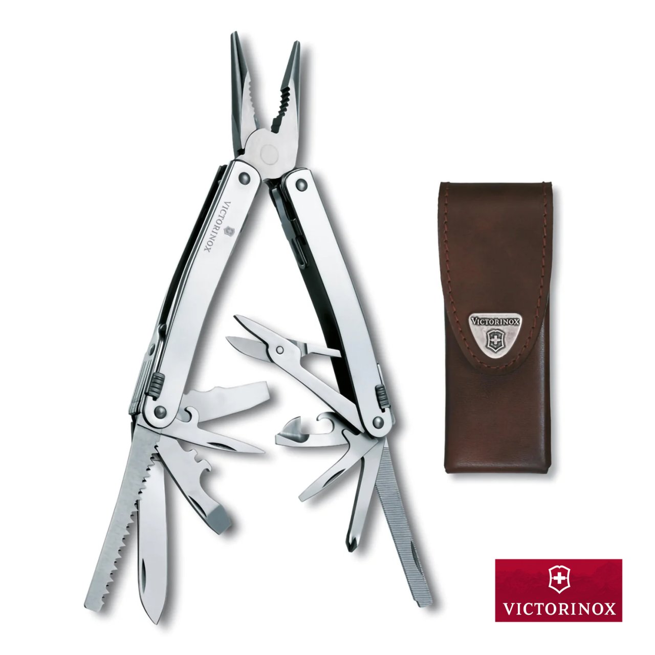Pinza multifunzione Victorinox Spirit X con fodero in pelle V-3.0224.L - immagine 2