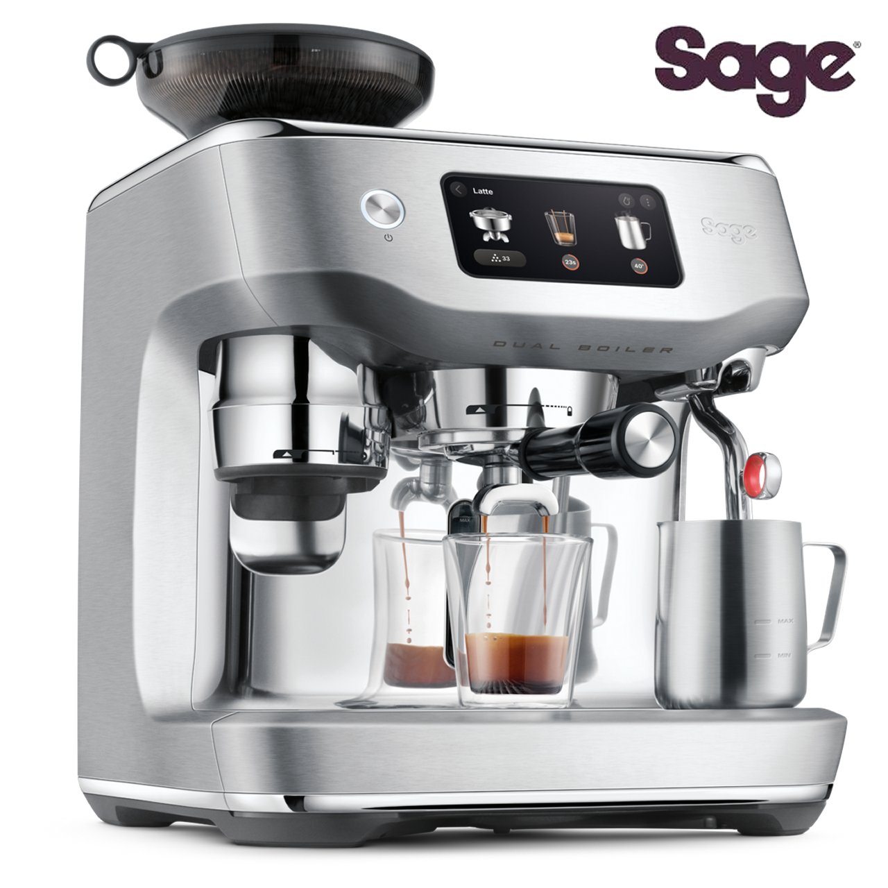 Sage macchina da caffè The Oracle™ Dual Boiler SES995BSS4EEU1 - immagine 3