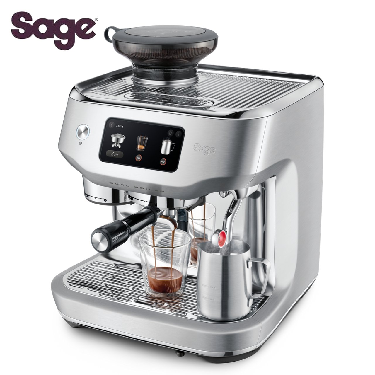 Sage macchina da caffè The Oracle™ Dual Boiler SES995BSS4EEU1 - immagine 4