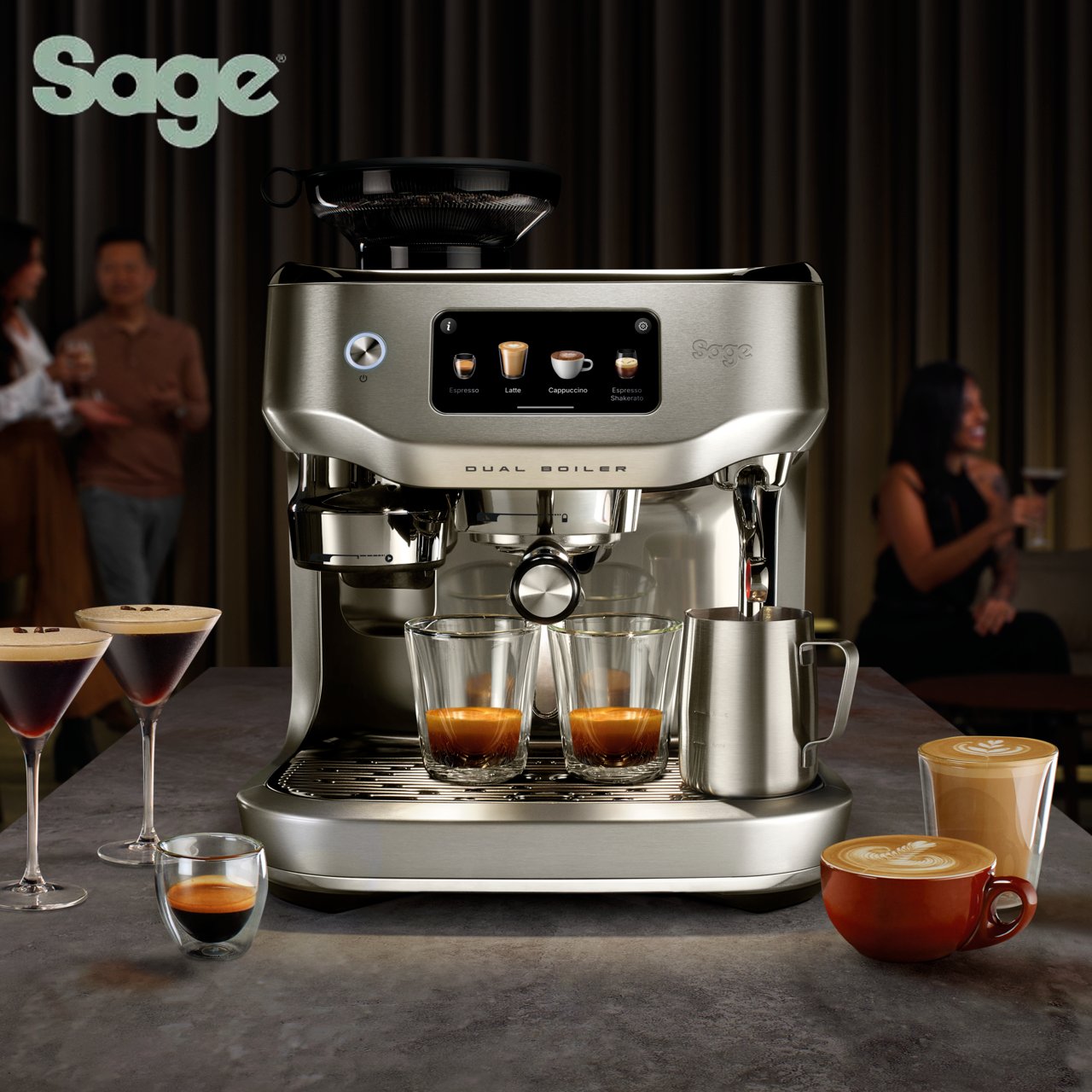 Sage macchina da caffè The Oracle™ Dual Boiler SES995BSS4EEU1 - immagine 9