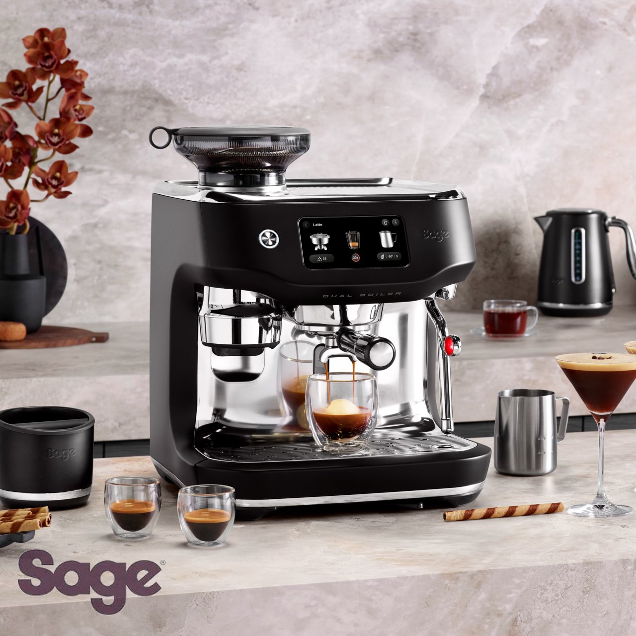 Sage macchina da caffè The Oracle™ Dual Boiler SES995BSS4EEU1 - immagine 10