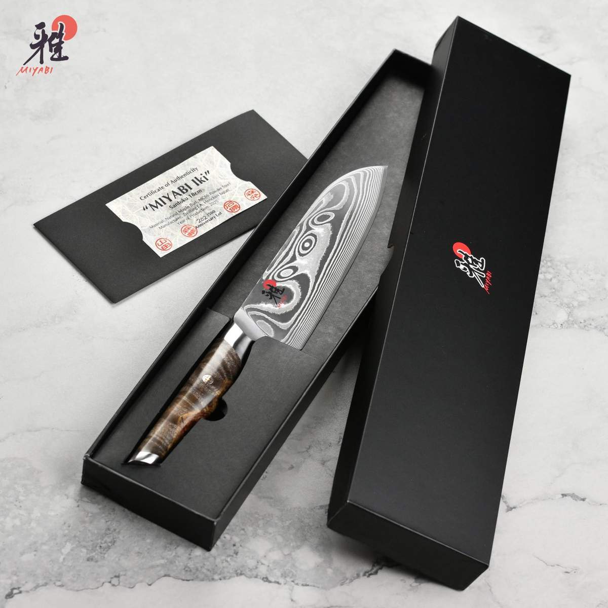 Coltello Santoku Miyabi Iki 18 cm 1033755 - immagine 7