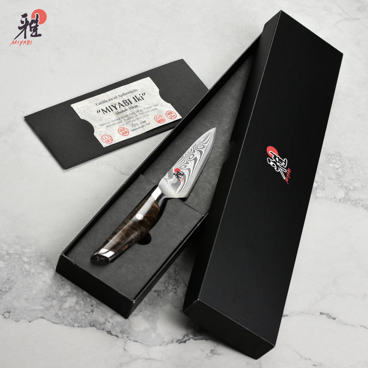 Coltello Shotoh liscio Miyabi Iki 10 cm 1033757 - immagine 7