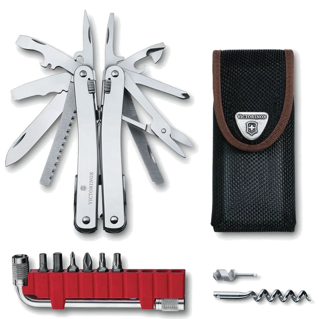 Pinza multifunzione Victorinox Spirit X Plus con fodero nylon V-3.0235.N