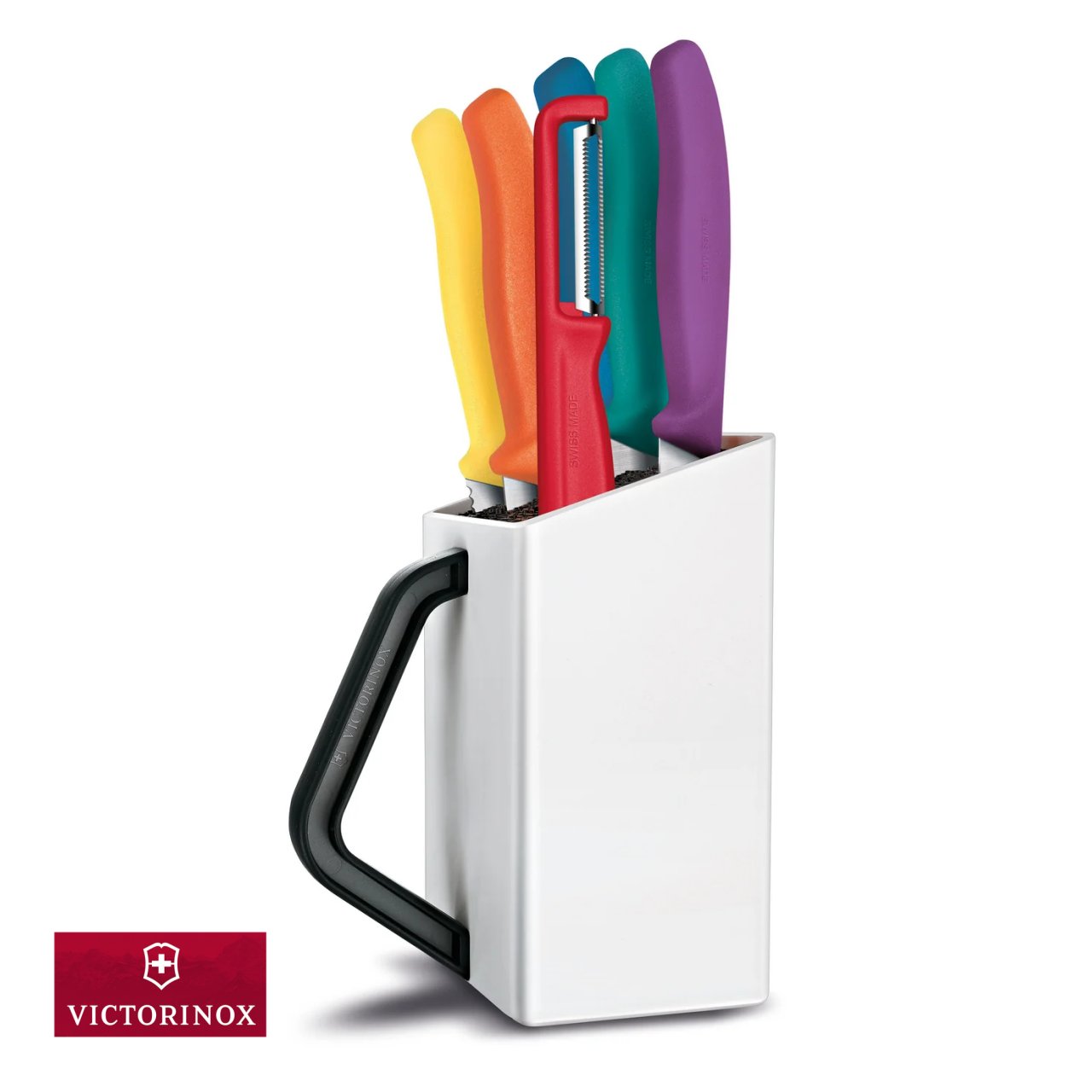 Ceppo Victorinox con 6 spelucchini e accessori Swiss Classic V-6.7126.6C1 - immagine 3