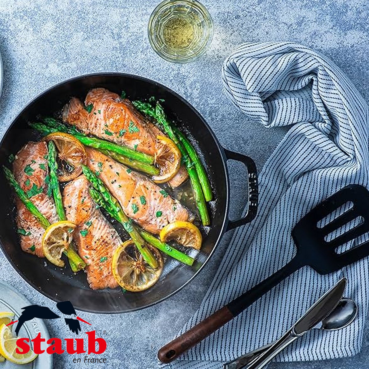 Tegame rotondo Staub Chistera 24 cm 40511-47 - immagine 9