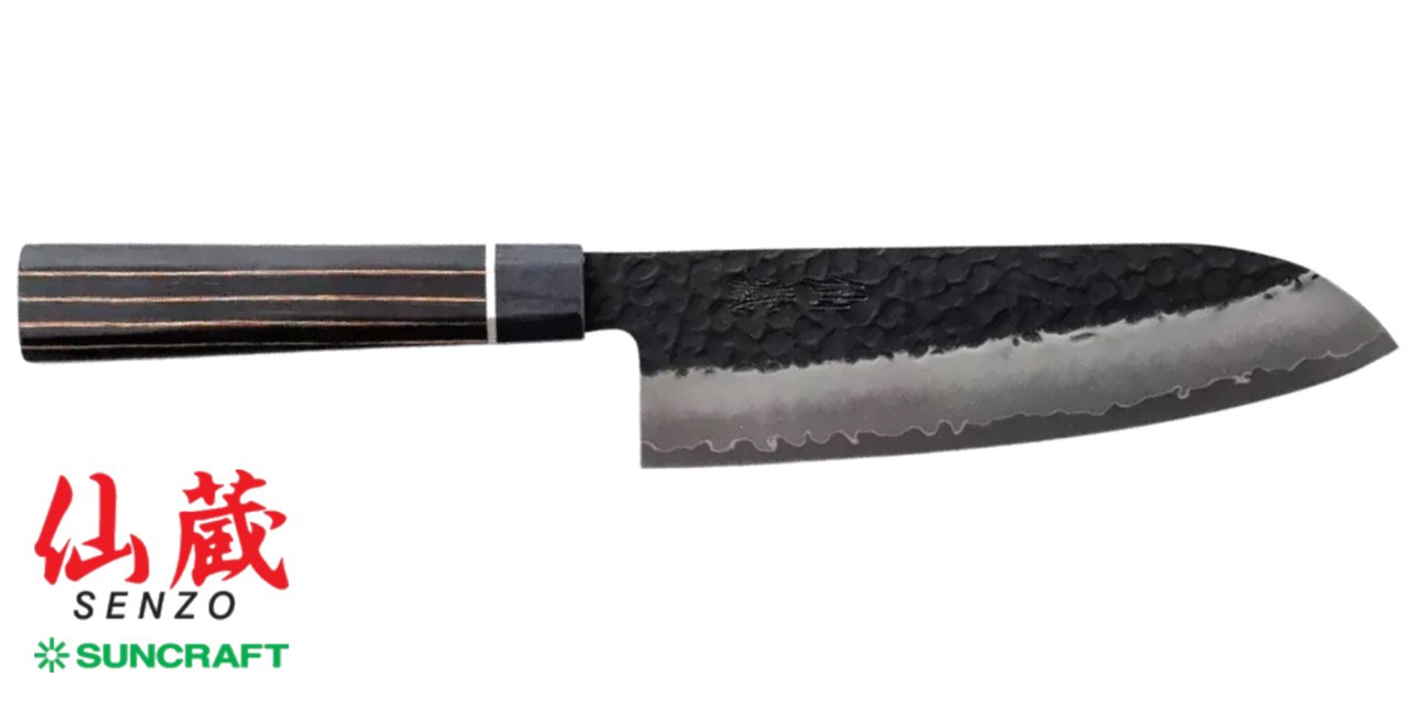 Coltello Santoku Suncraft Senzo Finest 17 cm ZB-03 - immagine 2