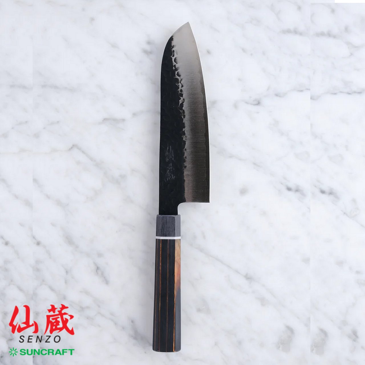 Coltello Santoku Suncraft Senzo Finest 17 cm ZB-03 - immagine 4