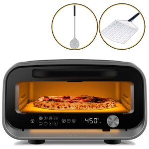 Kit forno pizza elettrico Ooni Volt 2 completo di pala e giropizza Ooni