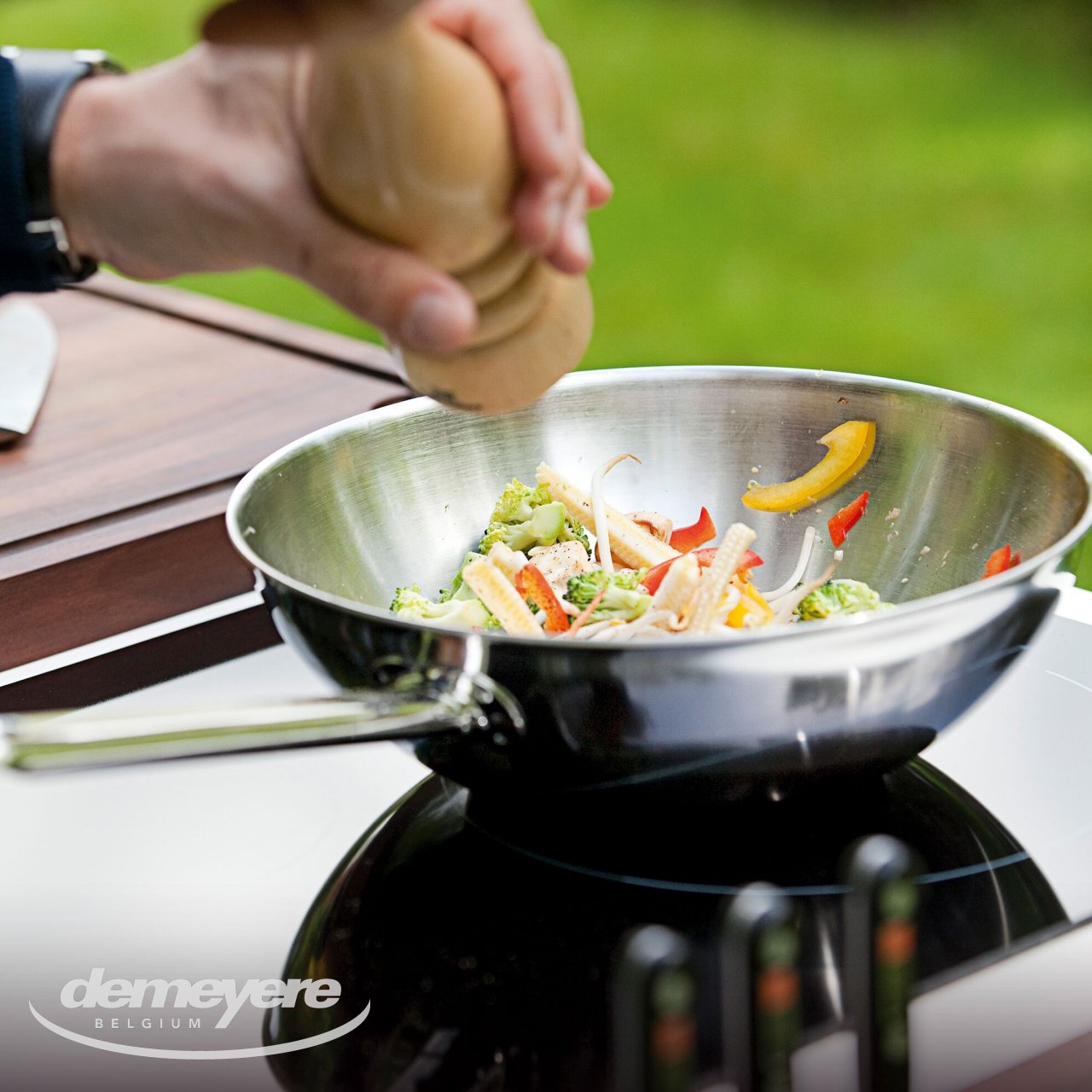 Wok Demeyere Specialities Apollo 7 strati da 26 o 30 cm 40850-0 - immagine 7