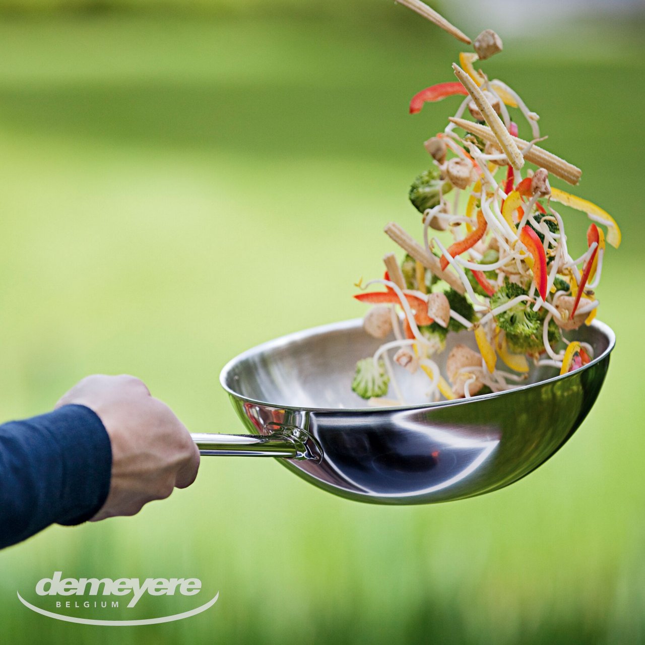 Wok Demeyere Specialities Apollo 7 strati da 26 o 30 cm 40850-0 - immagine 8