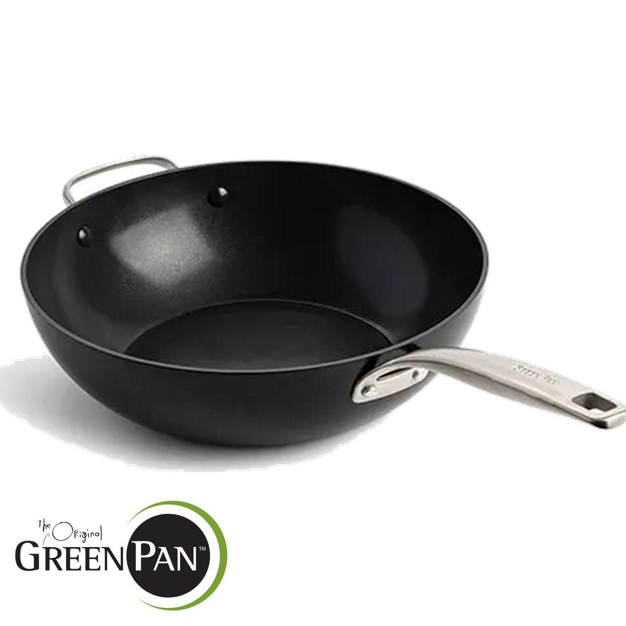 Wok GreenPan Copenhagen 30 cm CC003111-001 - immagine 2