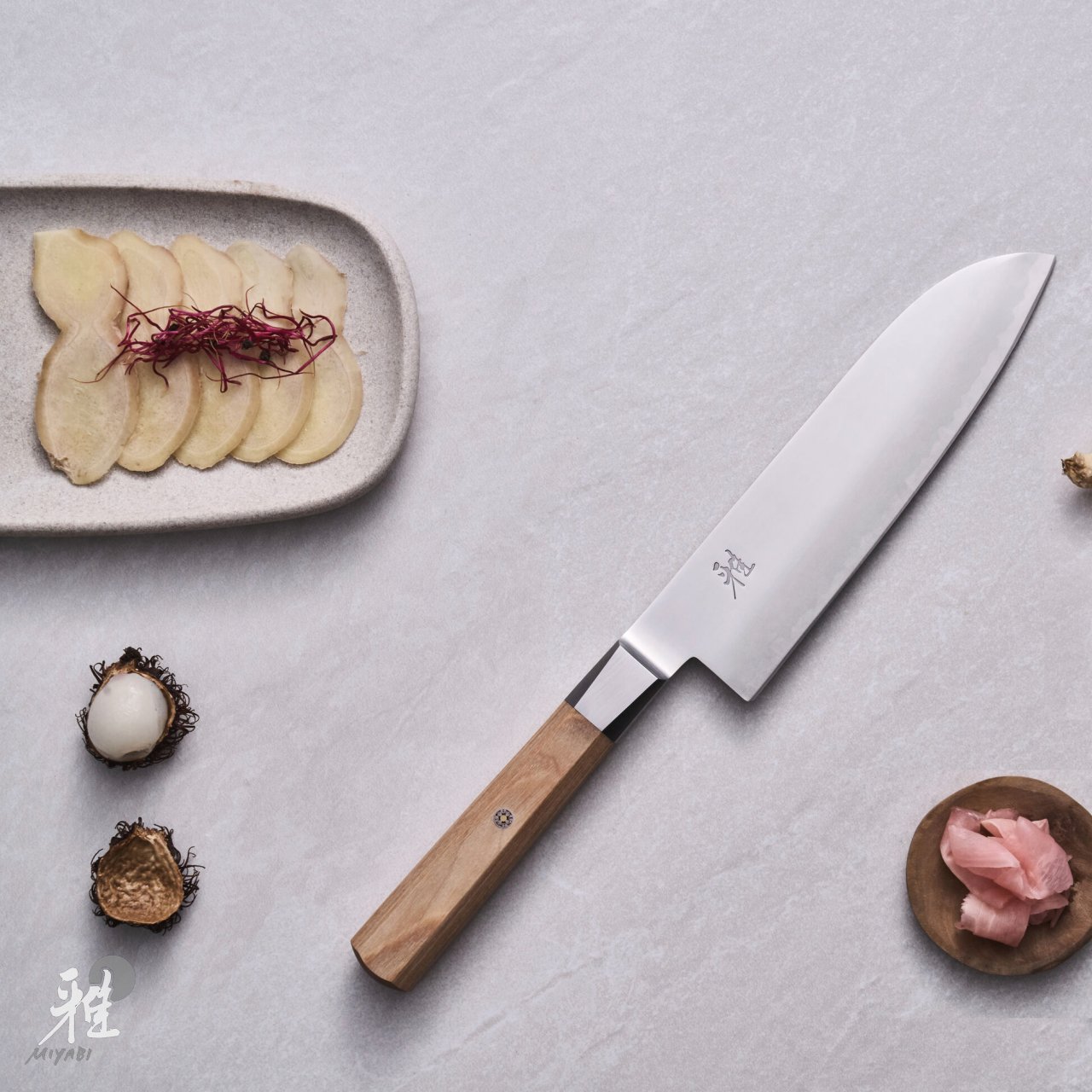 Coltello Miyabi Koya Santoku 4000 FCV2 18 cm 33977-183-0 - immagine 8