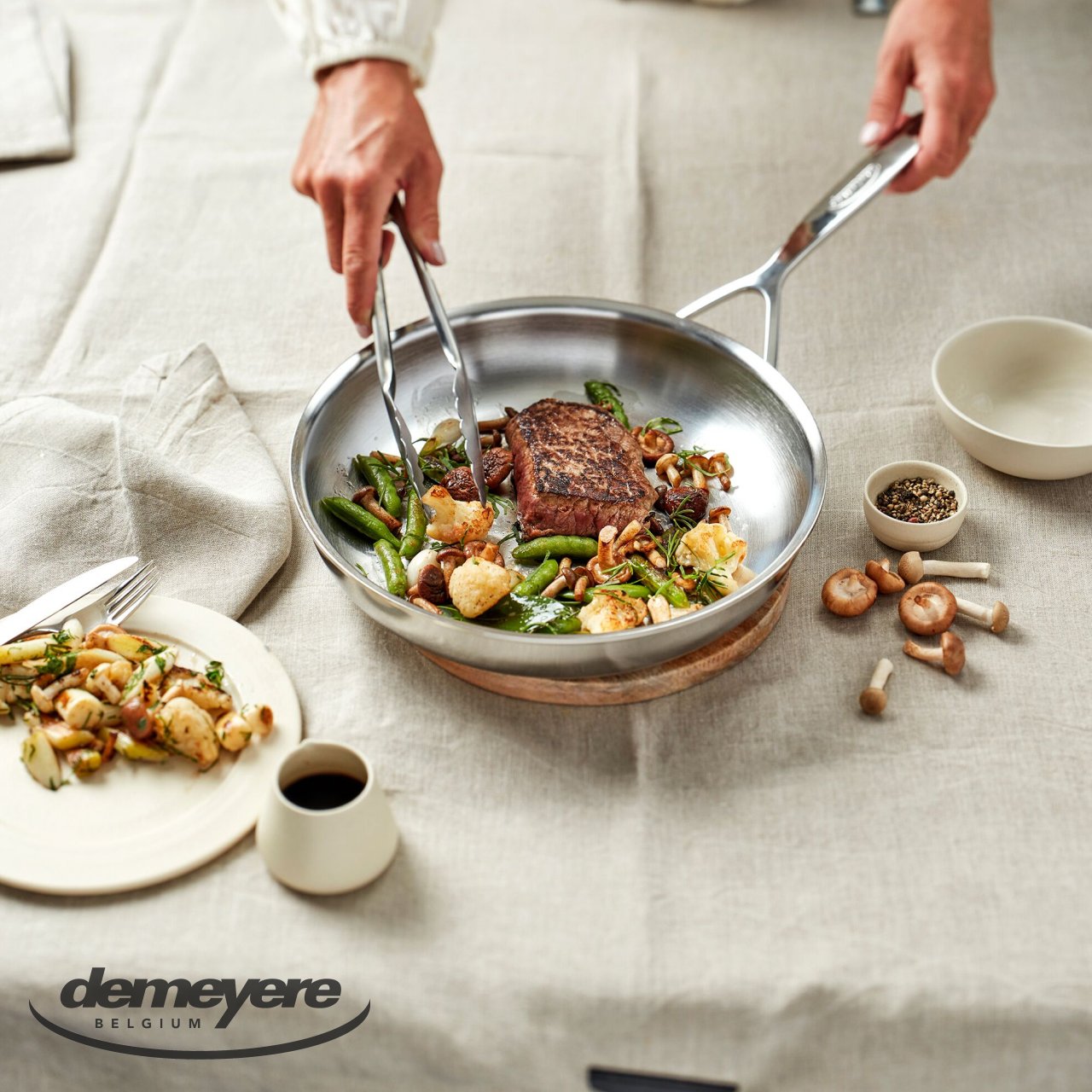 Padella Demeyere Multiline 7 strati acciaio inossidabile 18/10 40850-9 - immagine 7