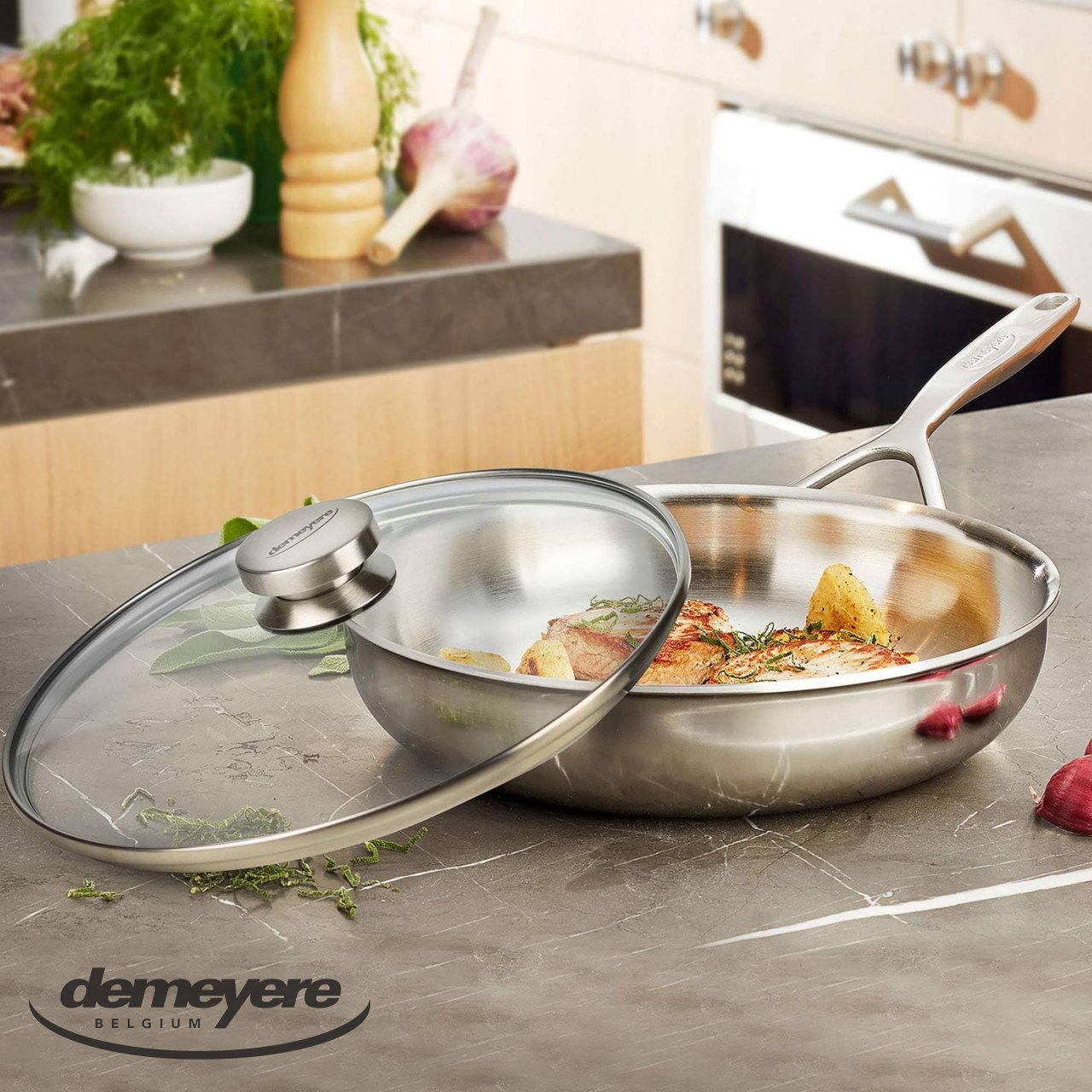 Padella Demeyere Multiline 7 strati acciaio inossidabile 18/10 40850-9 - immagine 9