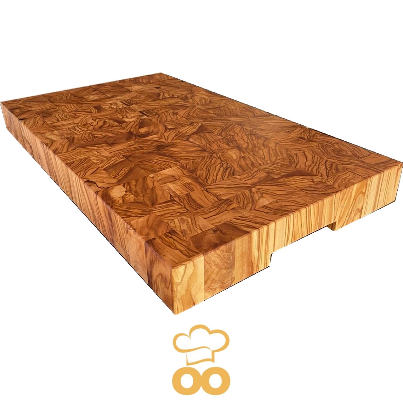 Tagliere artigianale in Olivo 55 x 32 cm TA020 - immagine 3