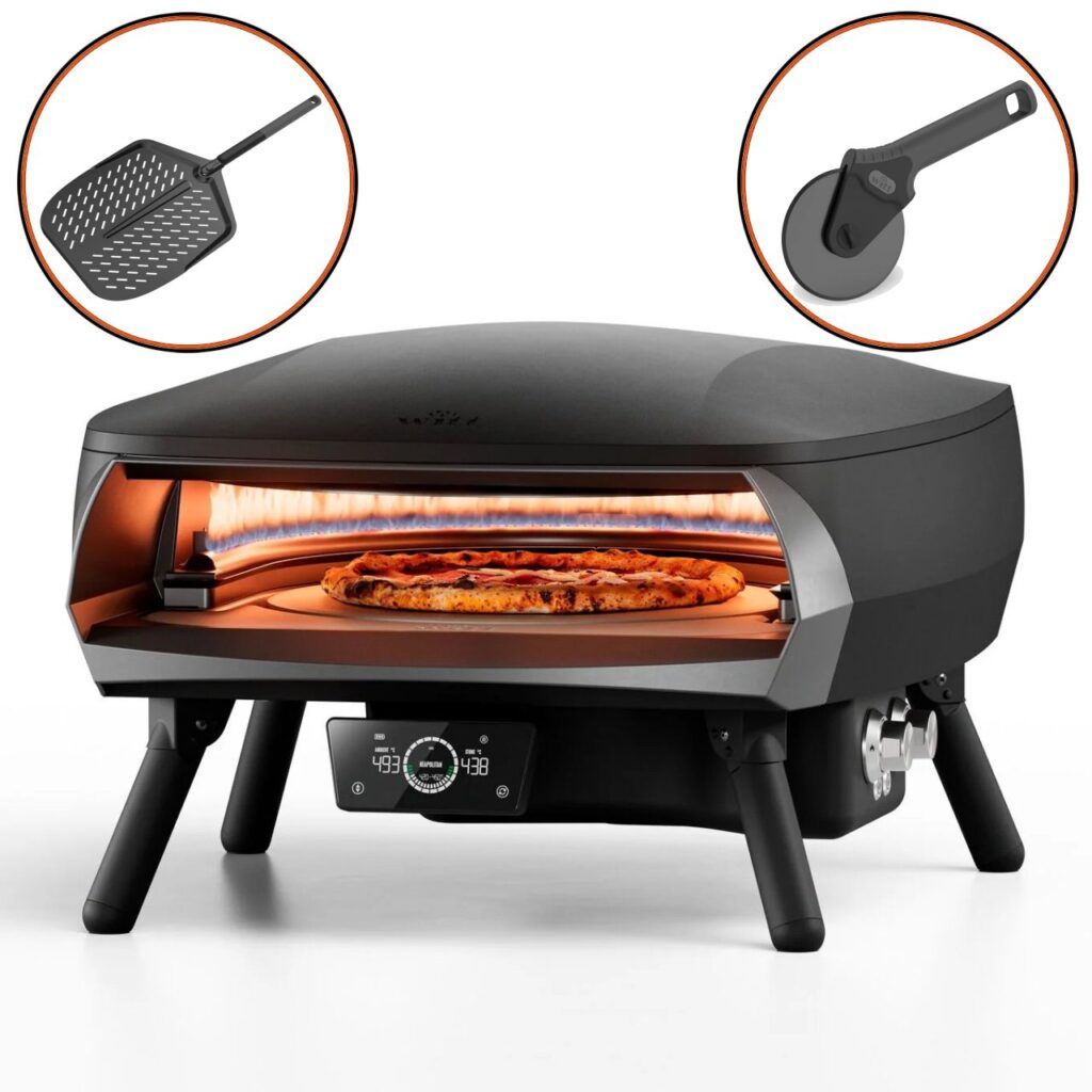 Forno pizza Witt Etna Rotante Control 16” a gas 3 generazione con pala forata e rotella Witt